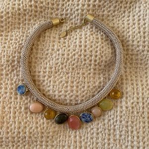 Loft Necklace with Multicolored Beads